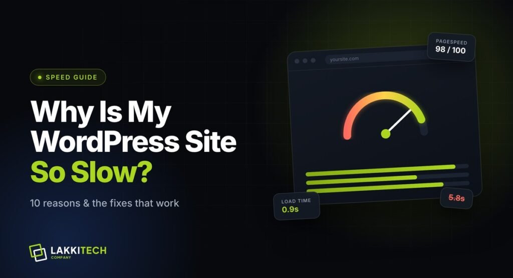 Why is my WordPress site so slow and how to improve website performance